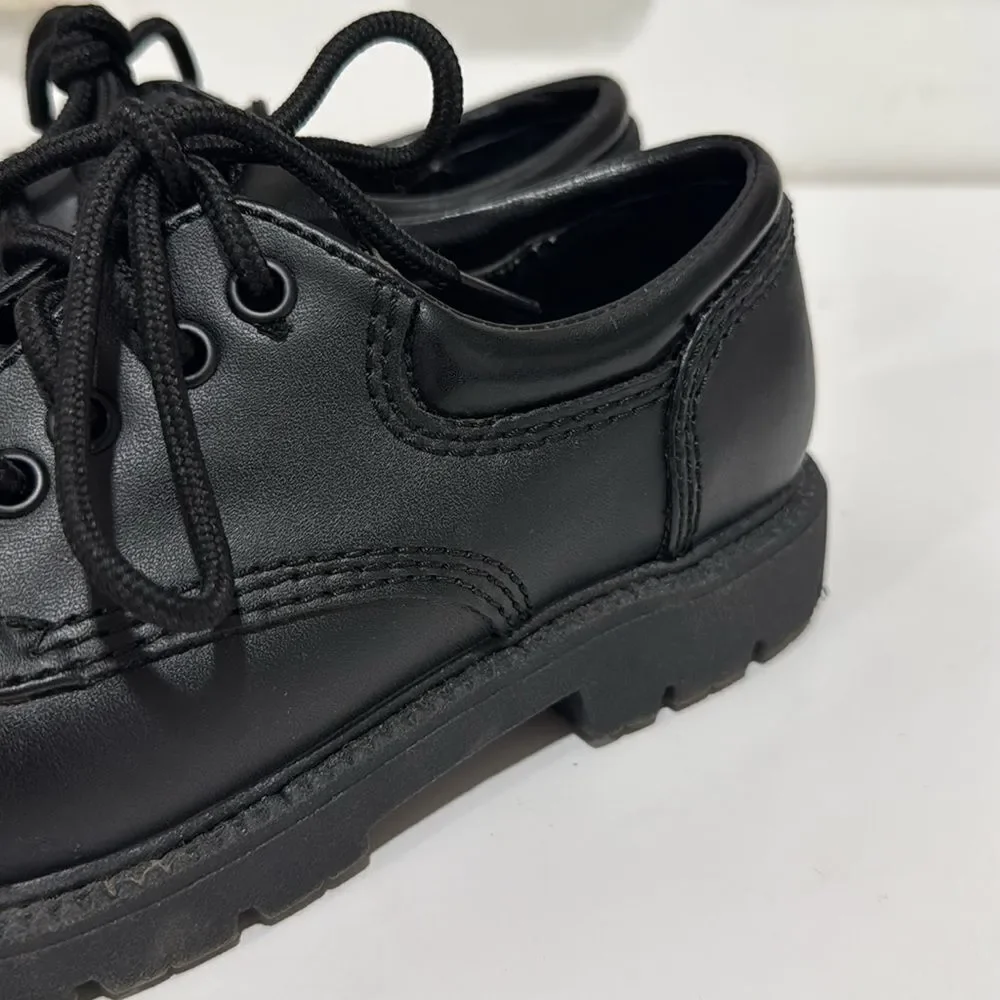 Buster Brown Black Kids Dress Shoes EUC